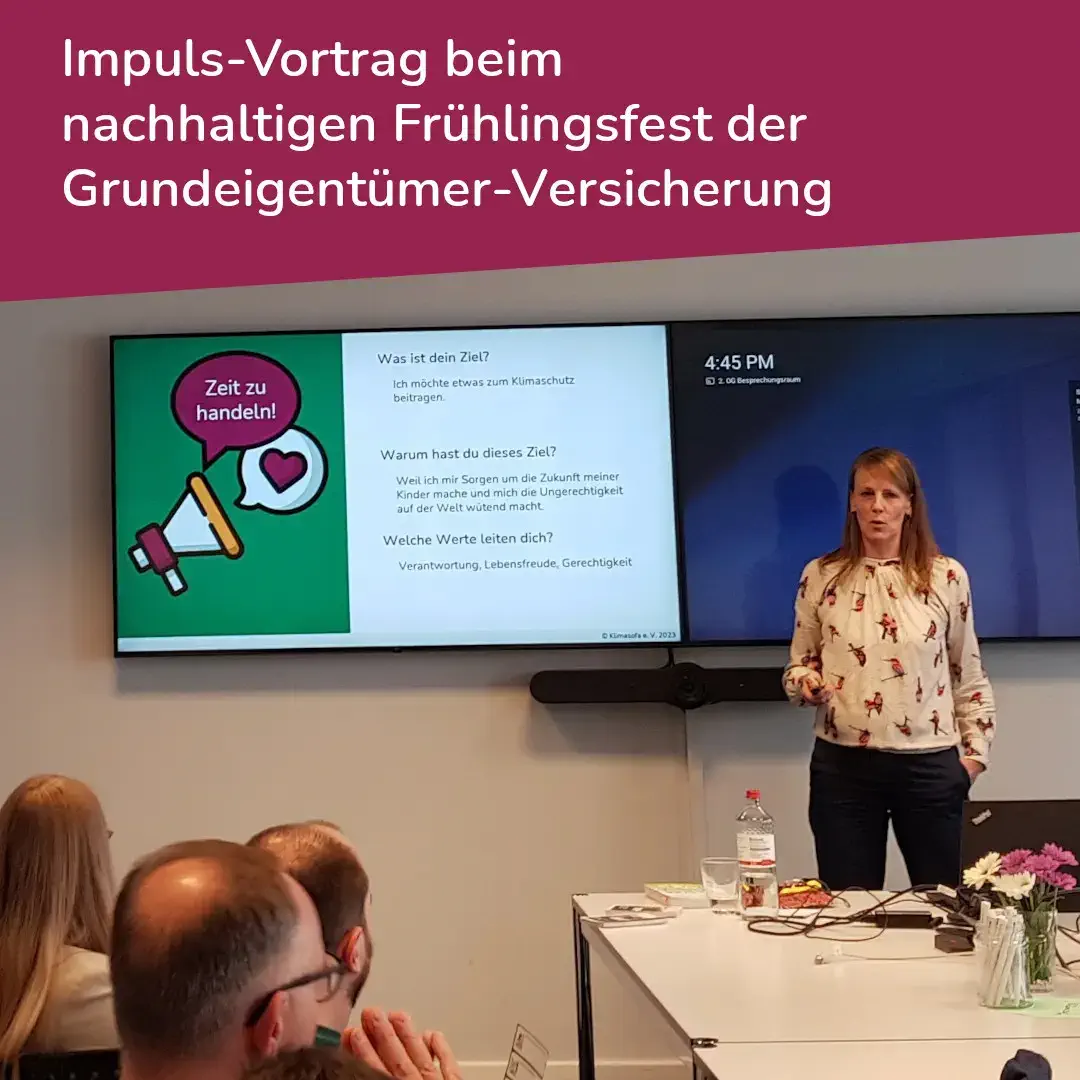 Nachhaltiges Frühlingsfest der GEV